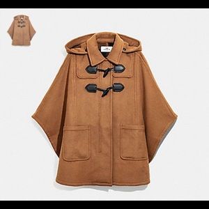 Coach cape coat size xs/s NWT